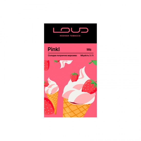 Заправка Loud Pinkl (Солодке Полуничне Морозиво) 100 g. 