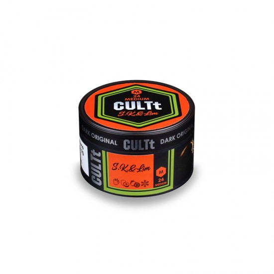  Заправка CULTt Medium #M24 S. K. & Lime (Клубника, Киви, Лайм) 100 g.