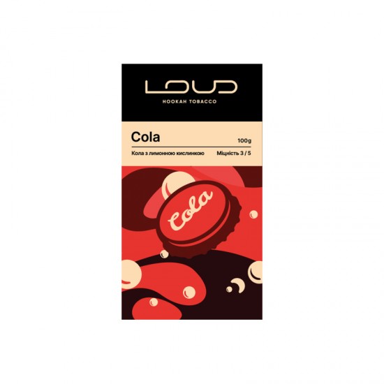  Заправка Loud Cola (Кола с Лимонной Кислинкой) 100 g.