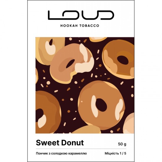  Заправка Loud Lite Sweet Donut (Пончик со Сладкой Карамелью) 50 g.