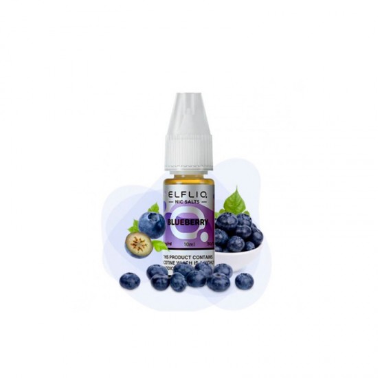 Рідина Elf Liq Blueberry (Лохина) 10ml/50mg Salt Nic 
