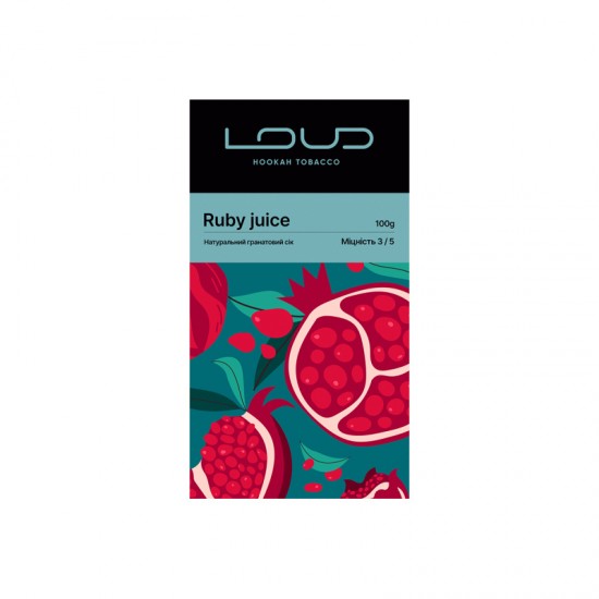 Заправка Loud Ruby Juice (Натуральний Гранатовий Сік) 100 g. 