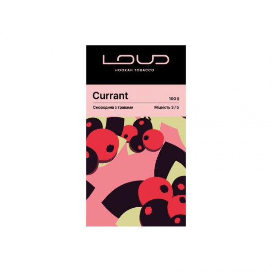 Заправка Loud Currant (Смородина з Травами) 100 g. 