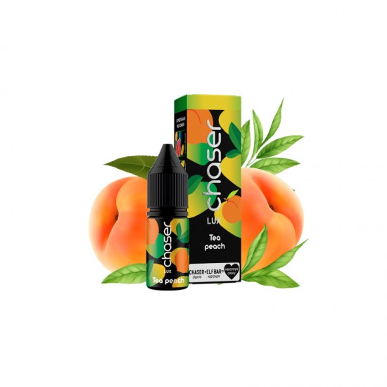 Рідина Chaser Lux Tea Peach (Чай Персиковий) 11ml/50mg Salt Nic 