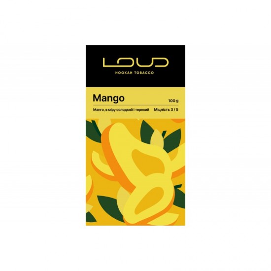  Заправка Loud Mango (Манго, в Меру Сладкий и Терпкий) 100 g.